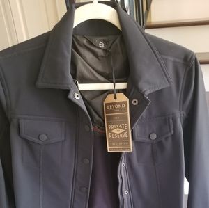 Steel Gray cropped jacket